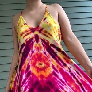 Tie Dye Maxi Dress